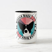 NMD-Circle-Design Zweifarbige Tasse (Mittel)