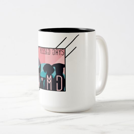 NMD-Square-Design Zweifarbige Tasse (VorderseiteRechts)