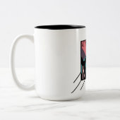 NMD-Square-Design Zweifarbige Tasse (Links)