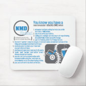 NMD vereinigte Mausunterlage Mousepad (Mit Mouse)