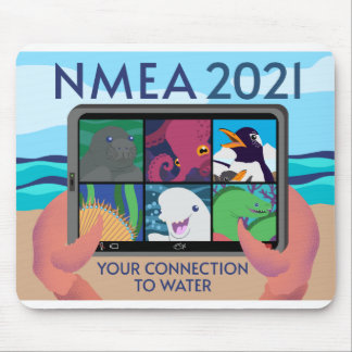 NMEA 2021 Logo - Full Mousepad