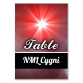 NML Cygni Tischnummer (Vorderseite)