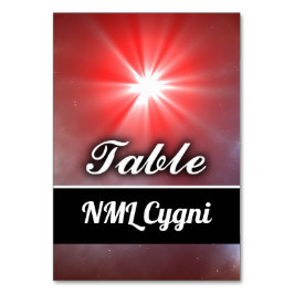 NML Cygni Tischnummer