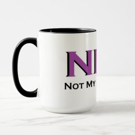 NMP-Nicht Mein Problem! Tasse (Links)
