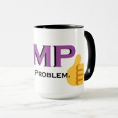 NMP-Nicht Mein Problem! Tasse (VorderseiteRechts)