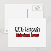 NMR-Experten sind große Liebhaber Postkarte (Vorne/Hinten)