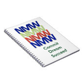 NMW Zeitschrift (egal was, nie! aufgeben Sie) Notizblock (Rechte Seite)