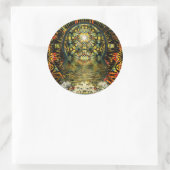 NNER SCHÖNHEIT-Aufkleber Runder Aufkleber (Tasche)