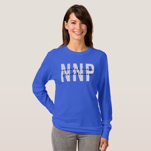 NNP Neonatal Nurse Practitioner T-Shirt (Vorne ganz)