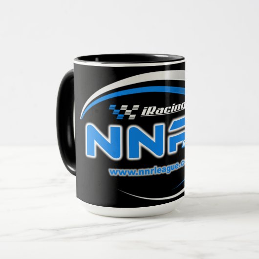 NNR Iracing Tasse 15oz (Vorderseite Links)