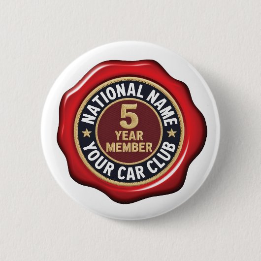 NNY Auto Club Button (Vorderseite)