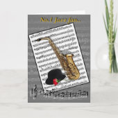 No1 Jazz-Fan Karte (Vorderseite)