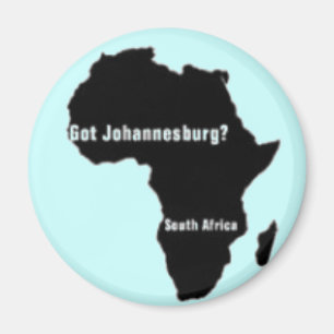 NO1 Johannesburg, Südafrika-T - Shirt und usw. Magnet
