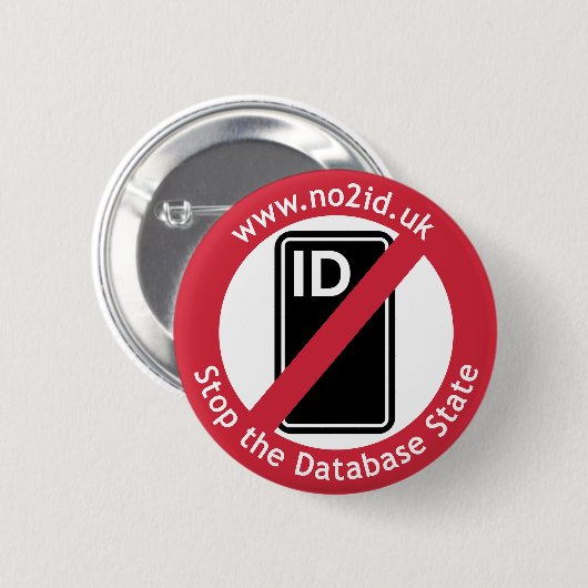 NO2ID 2026 Button Abzeichen (Vorne & Hinten)