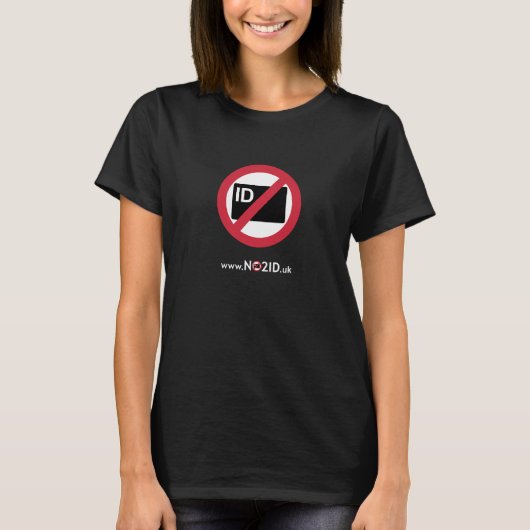 NO2ID T-Shirt (Damen CLASSIC) (Vorderseite)