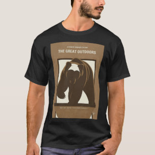 No824 My The Great Outdoors minimales Filmplakat   T-Shirt