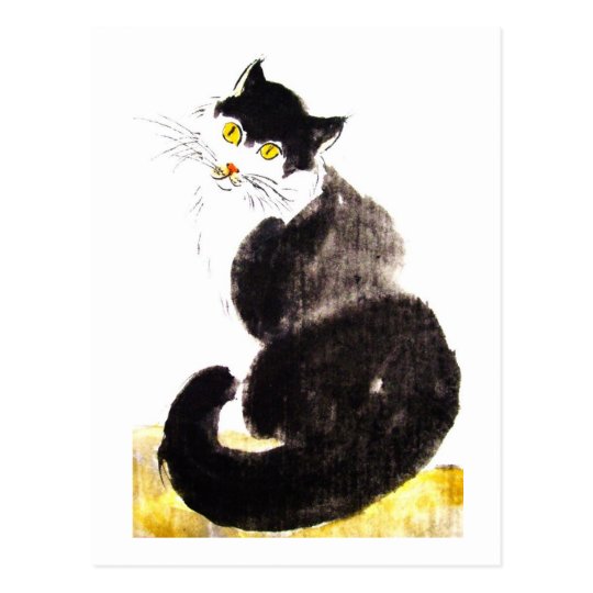 No.06 * Katzen-Kunst-Postkarte * Cat-Art-Postcard Postkarte