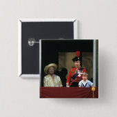 No.19 Buckingham Palace 1985 Prinz-William Button (Vorne & Hinten)