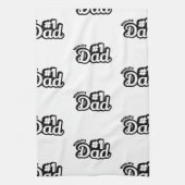 No.1 Dad Geschirrtuch (Vertikal)