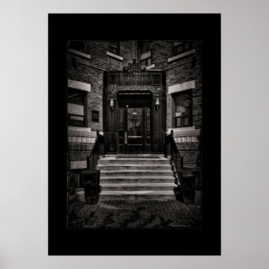 No 2837 Yonge St 1 with Border Poster (Vorne)