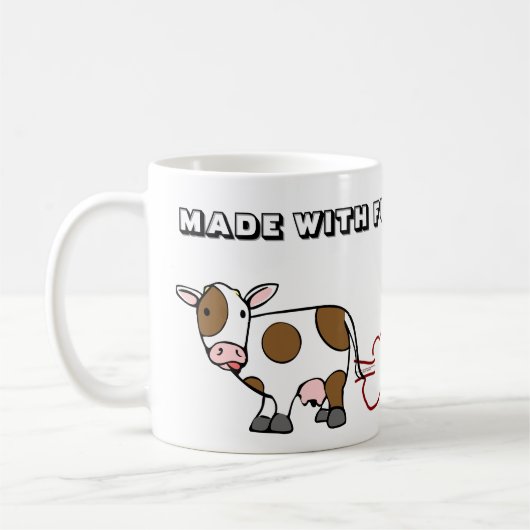 NO 3-NOP FÜR COWS von RoseWrites-Tasse Kaffeetasse (Links)