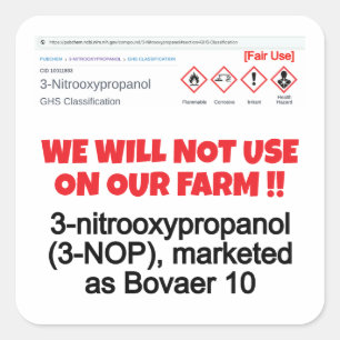 NO 3-NOP von RoseWrites Sticker