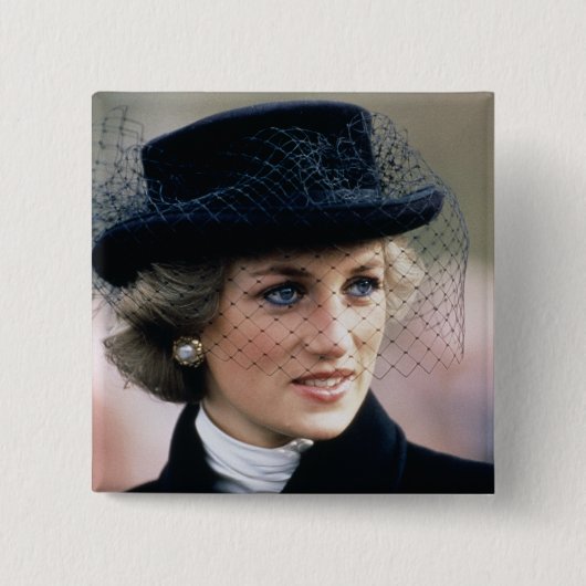 No.44 Prinzessin Diana Frankreich 1988 Button (Vorderseite)