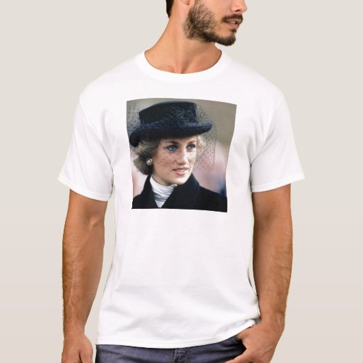 No.44 Prinzessin Diana Frankreich 1988 T-Shirt (Vorderseite)