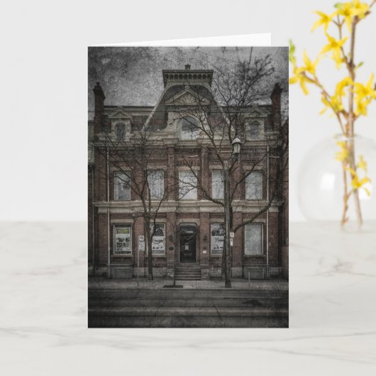 No 496 Queen St E 2 Old Film Version Karte (Gelbe Blume)