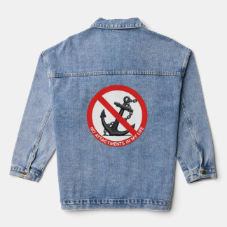 No attachments in my life jeansjacke