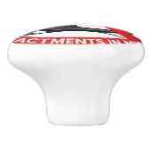 No attachments in my life keramikknauf (Seitenansicht)