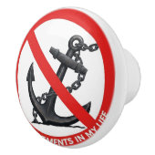 No attachments in my life keramikknauf (Rechts)