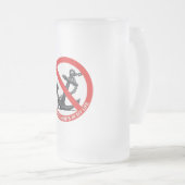 No attachments in my life mattglas bierglas (VorderseiteRechts)