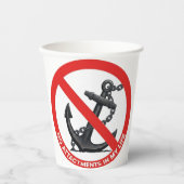 No attachments in my life pappbecher (Vorderseite)