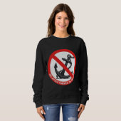 No attachments in my life sweatshirt (Vorne ganz)