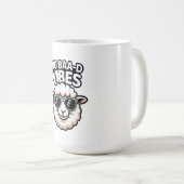 No Baa-d Vibes Sheep Kaffeetasse (VorderseiteRechts)