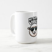 No Baa-d Vibes Sheep Kaffeetasse (Vorderseite Links)
