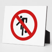 NO Ball Games ⚠ Thai Park ⚠ Fotoplatte (Seite)