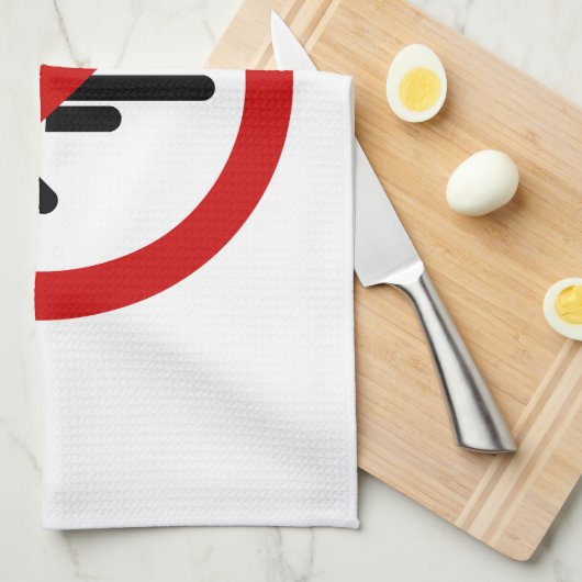 NO Ball Games ⚠ Thai Park ⚠ Geschirrtuch (Viertel Falte)