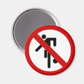 NO Ball Games ⚠ Thai Park ⚠ Magnet (Vorderseite/Rückseite)
