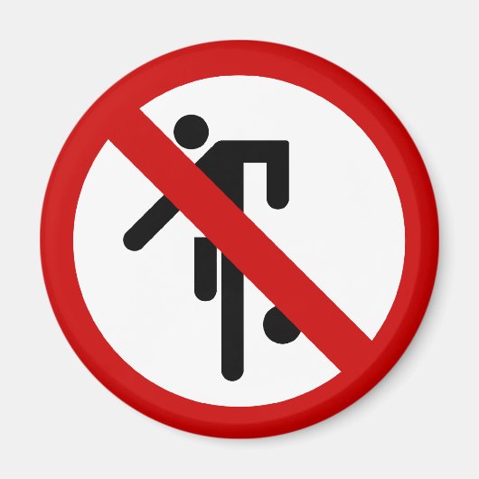 NO Ball Games ⚠ Thai Park ⚠ Magnet (Vorne)