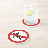 NO Ball Games ⚠ Thai Park ⚠ Sandstein Untersetzer (Seite)