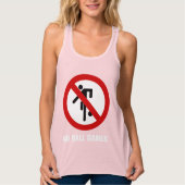 NO Ball Games ⚠ Thai Park Sign ⚠ Tank Top (Vorderseite)