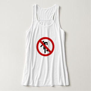 NO Ball Games ⚠ Thai Park Sign ⚠ Tank Top