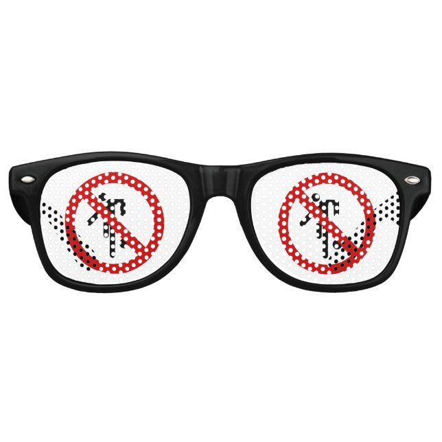 NO Ball Games ⚠ Thai Park ⚠ Sonnenbrille (Vorderseite)