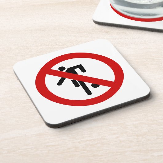 NO Ball Games ⚠ Thai Park ⚠ Untersetzer (Linke Seite)