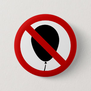 NO Balloon ⚠ thailändisches ⚠ Button