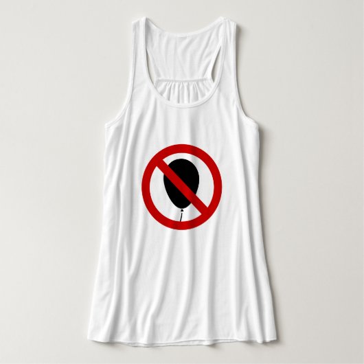 NO Balloon ⚠ thailändisches ⚠ Tank Top (Design Vorderseite)