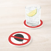 NO Balloon ⚠ thailändisches ⚠ Untersetzer (Seite)