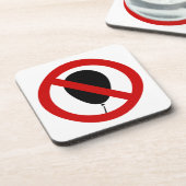 NO Balloon ⚠ thailändisches ⚠ Untersetzer (Linke Seite)